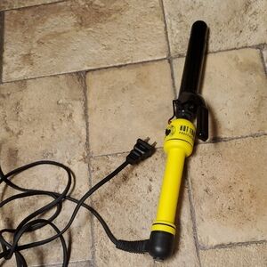 Hot Tools Professional Yellow Curling Iron